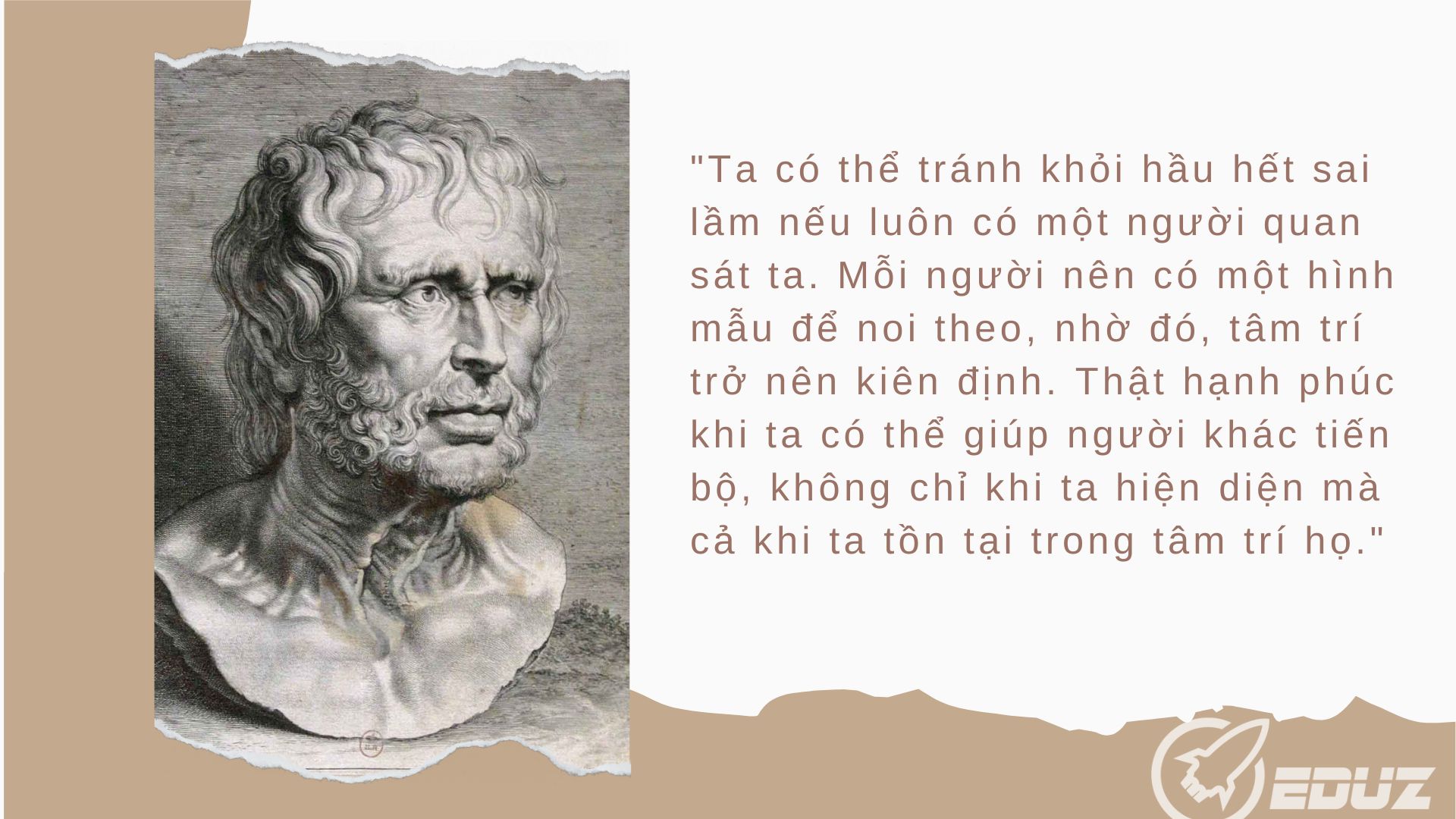 1. Lời trích dẫn của Seneca, Moral Letters